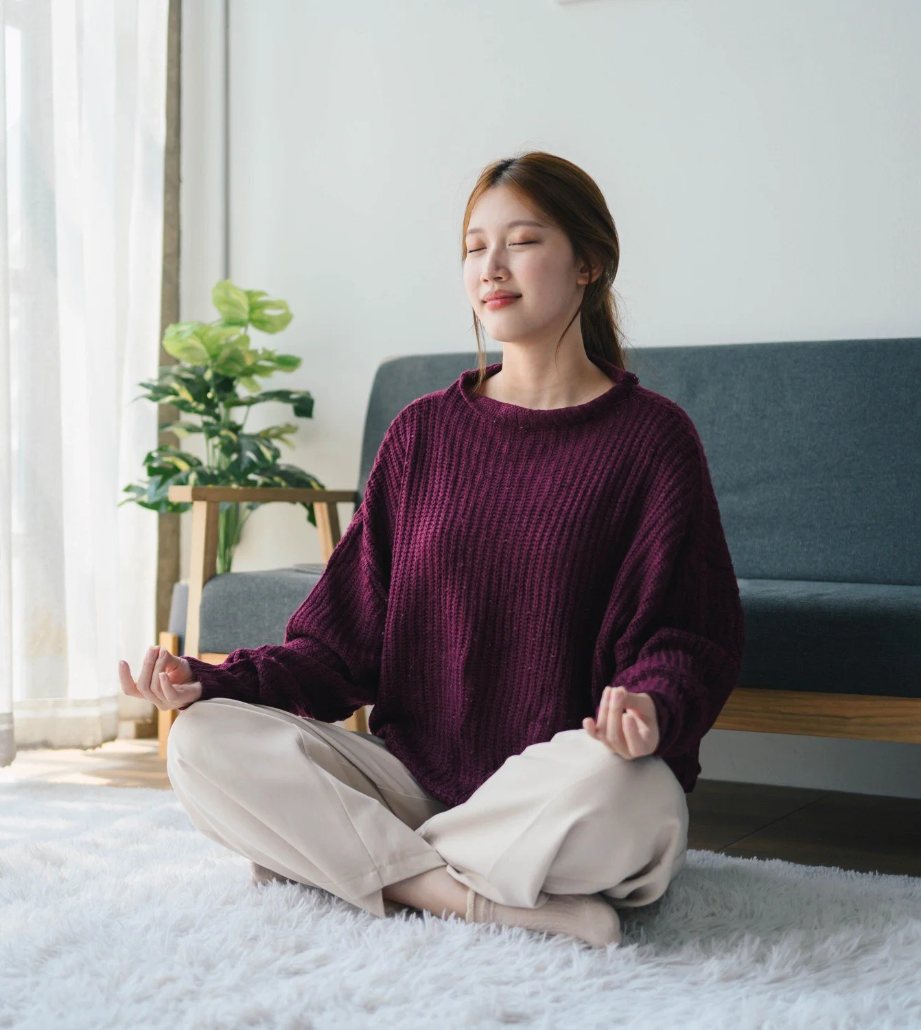 meditation nervous system calming pelvic floor physical therapy