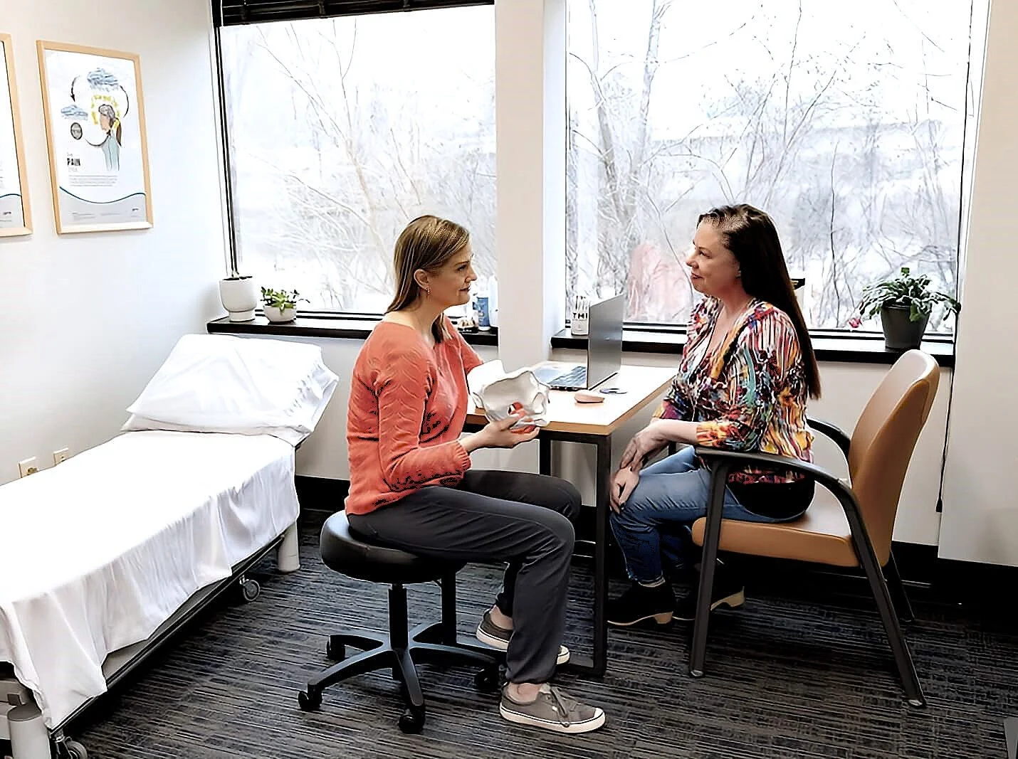 Pelvic floor physical therapy with Dr. Bethany Hansen, DPT in Edina, MN