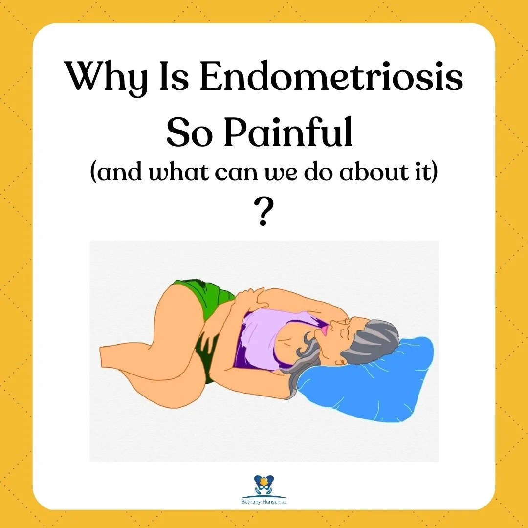 endometriosis pain pelvic floor physical therapy Bethany Hansen PT