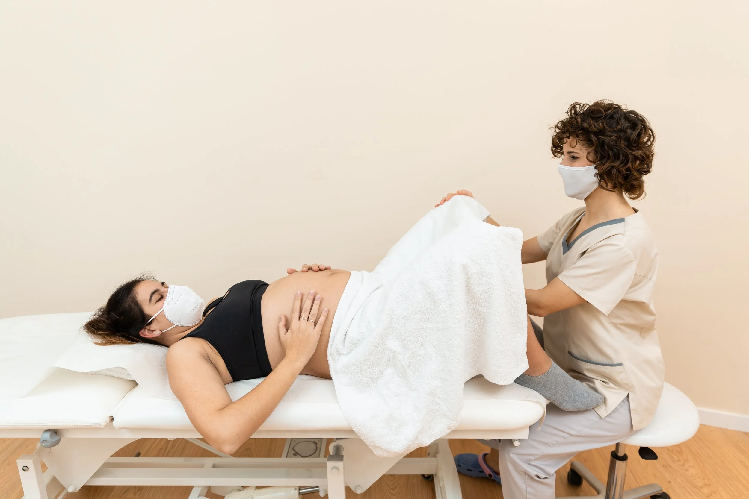 Pelvic health and physical therapy illustration