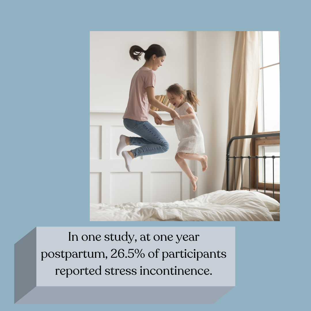 Stress incontinence and jumping, pelvic floor PT